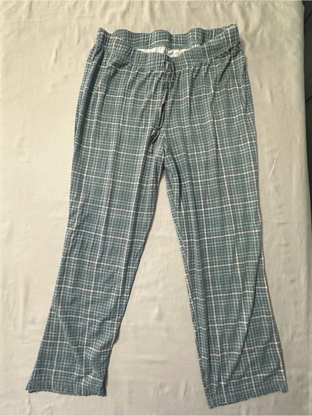 Life Is Good Women's Plaid Houndstooth Sleep Pants XL